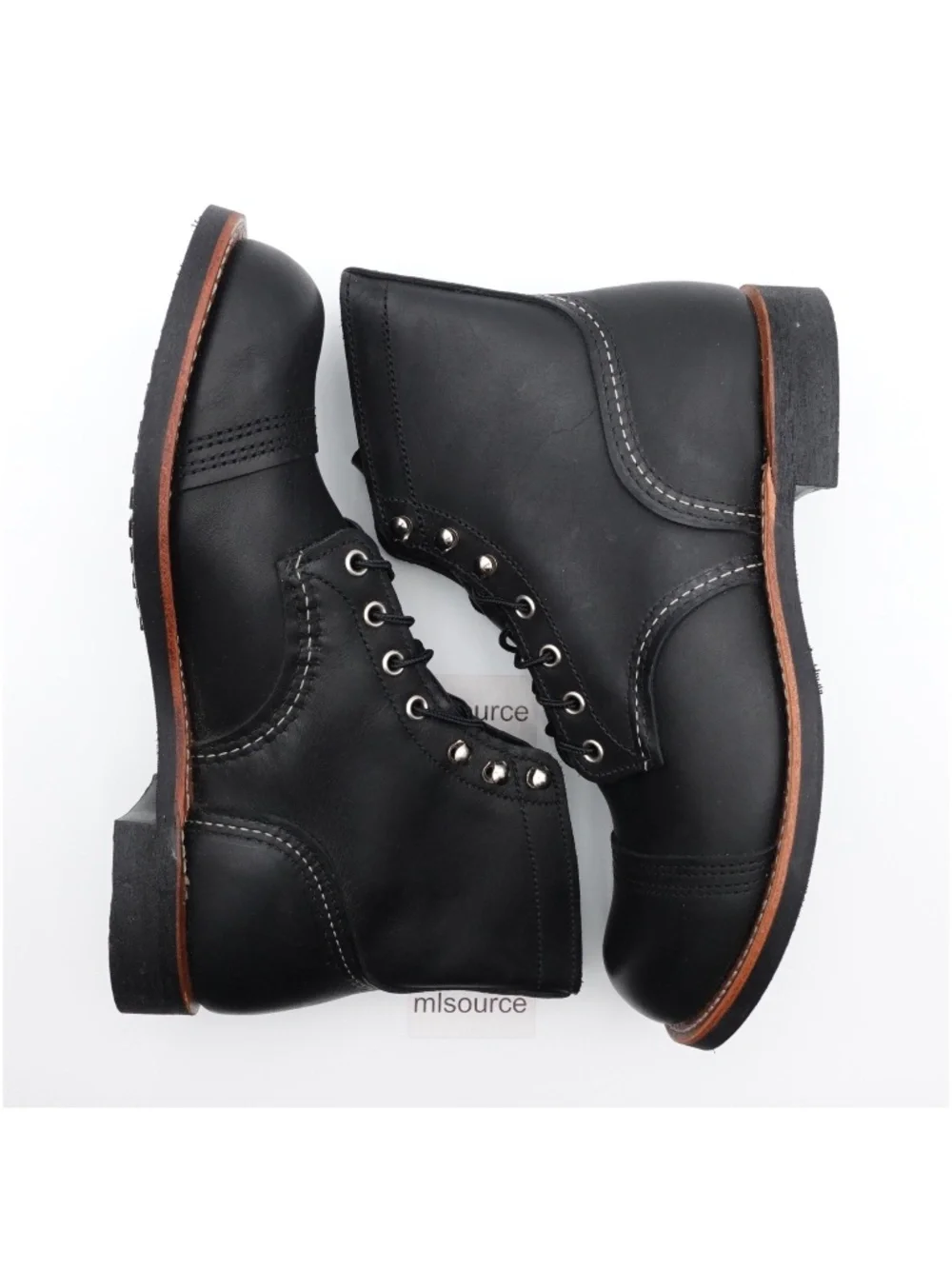 NEW Size 8.5 Men's Red Wing Iron Ranger 6-Inch Made in USA Boots 8084 Black